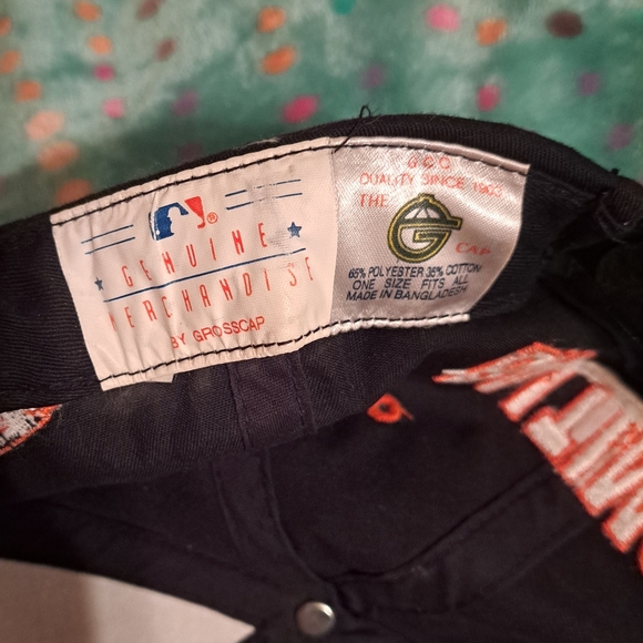 Vintage Baltimore Orioles snapback hat. Excellent Condition. Unique design - Picture 5 of 5